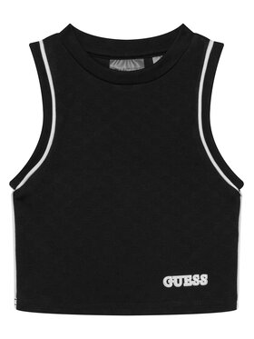 Guess Guess Top J6GI37 KF972 Černá Slim Fit