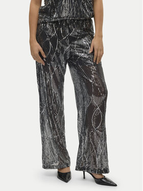 Vero Moda Vero Moda Pantaloni di tessuto Ellen 10319016 Nero Straight Fit