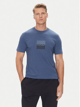 HUGO HUGO T-Shirt Dusplit 50542784 Dunkelblau Regular Fit