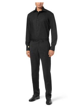 Billionaire Billionaire Koszula 14959 Czarny Regular Fit