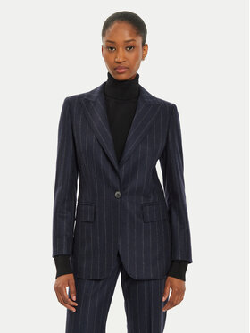 Marella Marella Giacca da abito Slam1 2423046162 Blu scuro Regular Fit