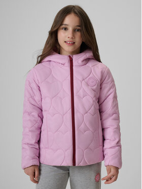 4F 4F Kurtka puchowa OUTERWEAR Fioletowy jasny Regular Fit