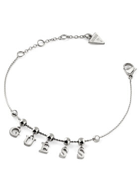 Guess Guess Bransoletka JUBB04224JW-RH-S Srebrny