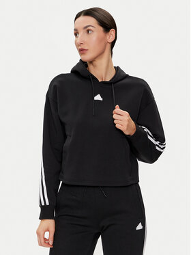 adidas adidas Sweatshirt Future Icons 3-Stripes IP1533 Schwarz Loose Fit