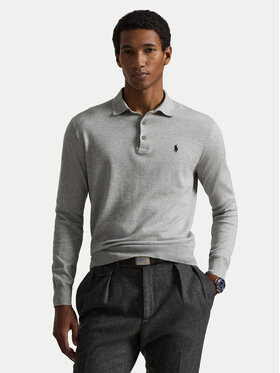 Polo Ralph Lauren Polo Ralph Lauren Tricou polo 710P04446002 Gri deschis Regular Fit