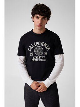 Guess Guess T-Shirt 183245 Černá Classic Fit
