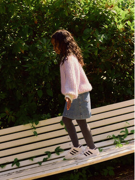 Vero Moda Girl Vero Moda Girl Džemper Juliette 10272978 Ljubičasta Regular Fit