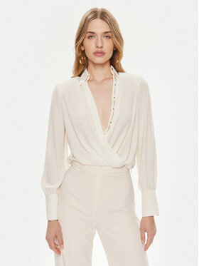 Elisabetta Franchi Elisabetta Franchi Боді CB-008-42E2-4163 Білий Regular Fit