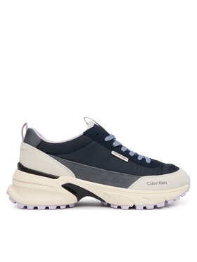 Calvin Klein Calvin Klein Sneakersy Hike Runner Nylon Mix HW0HW03279 Modrá