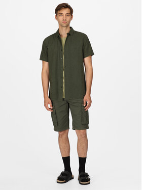 Regatta Kratke Hlače Iz Tkanine Shorebay Short RMJ221 Khaki Regular Fit