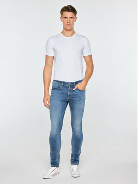 BIG STAR BIG STAR Jeansy TERRY CARROT Niebieski Tapered Fit
