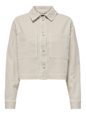 ONLY ONLY Teksajakk Naomi 15363815 Beež Regular Fit