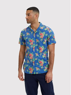 Selected Homme Selected Homme Риза Crazy 16084700 Син Slim Fit
