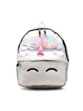 HYPE HYPE Rucsac Holographic Unicorn Crest Backpack YVLR-644 Argintiu