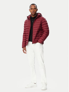 Tommy Hilfiger Tommy Hilfiger Bunda pro přechodné období MW0MW43464 Bordó Regular Fit