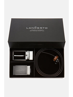 Lancerto Lancerto Pasek Męski Max Dwustroony Kolorowy