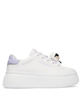 KARL LAGERFELD KARL LAGERFELD Sportcipők Kreeper Lo KL42336T Ekru