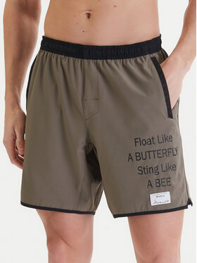 RVCA RVCA Sporta šorti Ali Yogger Stretch 17" 23MS103515 Brūns Regular Fit