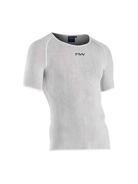 Northwave Northwave Koszulka rowerowa Light Jersey Short Sleeve Biały Slim Fit
