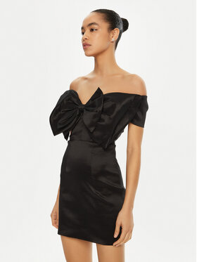 BARDOT BARDOT Koktejlové šaty 54327DB2 Černá Slim Fit
