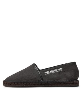 KARL LAGERFELD Espadrile KL70119 Črna