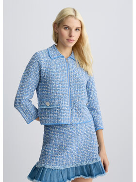 Liu Jo Liu Jo Kurtka damska WA5187MA26QM9657 Błękitny Regular Fit