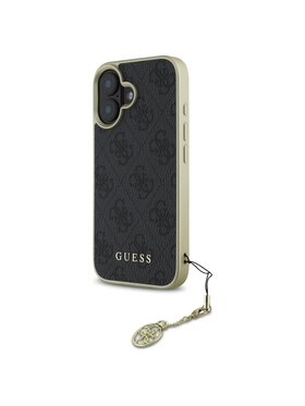 Guess Guess Etui na telefon iPhone 16 Czarny