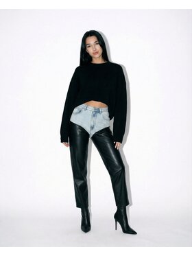 MissDenim MissDenim Jeansy Slim Jeans Niebieski Mom Fit