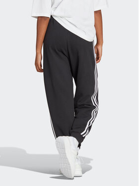 Adidas Spodnji Del Trenirke Essentials 3-Stripes French Terry Loose-Fit Joggers HA4375 Črna Loose Fit