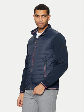 INDICODE INDICODE Prechodná bunda Vitello 15-897 Tmavomodrá Regular Fit