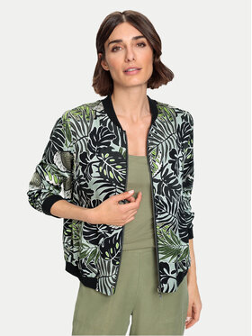 Olsen Olsen Majica dugih rukava 15001422 Zelena Regular Fit