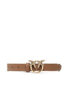 PINKO Pinko Pasek Damski Love Duble Belt H2 20221 PLT01 1H2114.Y7SP Brązowy