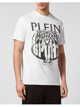 Plein Sport Plein Sport T-Shirt 1251 Biały Regular Fit