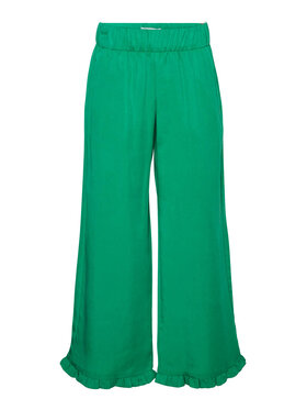 Vero Moda Girl Vero Moda Girl Spodnie materiałowe 10283853 Zielony Wide Leg