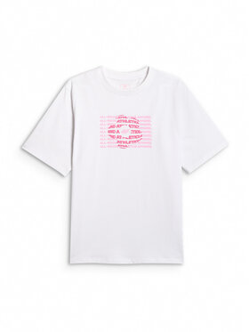 4F 4F T-Shirt THE COLOR'S ENERGY Biały Loose Fit