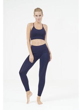 Athlecia Athlecia Legginsy Ancer Seamless Granatowy Fitted Fit