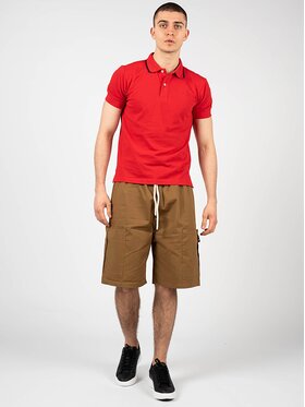 Geox Geox Polo M2510Q T2649 | Sustainable Czerwony Regular Fit