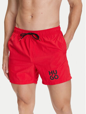 HUGO HUGO Szorty kąpielowe Paolo 50545464 Czerwony Regular Fit