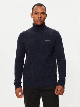 Aeronautica Militare Aeronautica Militare Golf 242MA1485L417 Tumesinine Regular Fit