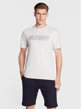 Guess Guess Tričko Z3RI03 J1314 Sivá Regular Fit