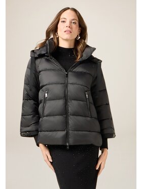 Oltre Oltre Giubbotto piumino F000J000210N033 Nero Boxy Fit