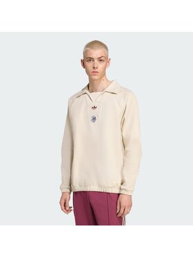 adidas adidas Koszulka techniczna 157195 Beżowy Loose Fit