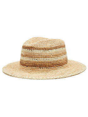 Manebi Manebi Kapelusz Panama Hat V Beżowy