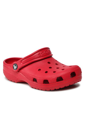 Crocs Crocs Klapki Classic Clog K 206991 Czerwony