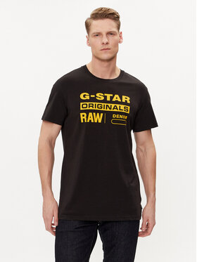 G-Star Raw G-Star Raw T-Shirt Graphic 8 R T S\s D14143-336-6484 Μαύρο Regular Fit