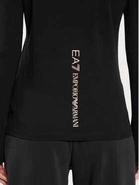 EA7 Emporio Armani Bluza 6DTT09 TJQCZ 0210 Črna Slim Fit