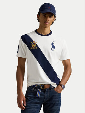 Polo Ralph Lauren Polo Ralph Lauren T-Shirt 710981767004 Biały Regular Fit