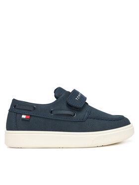 Tommy Hilfiger Tommy Hilfiger Félcipő Low Cut Velcro T1B4-34340-0315 M Sötétkék
