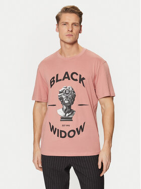 HUGO HUGO Tricou Dostalgi 50530684 Roz Relaxed Fit