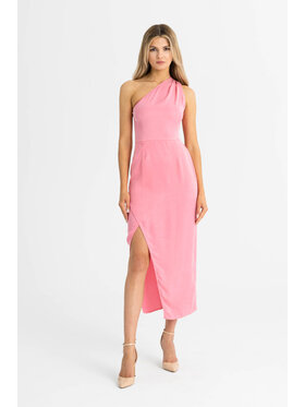 Leimann Leimann Sukienka koktajlowa Elisa Różowy Feminine Fit